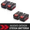 Kit 2 batterie EINHELL 18V 4,0Ah PXC litio Power X-Change
