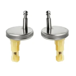 Kit cerniere agganci di ricambio TOP FIX con tasselli ad espansione per sedile copri wc