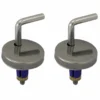 Kit cerniere regolabili S117K per sedile wc aggancio laterale gambo alto con tasselli