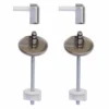 Kit cerniere regolabili S131K per sedile wc aggancio laterale