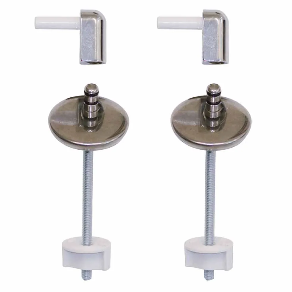 Kit cerniere regolabili S131K per sedile wc aggancio laterale