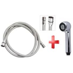 Kit flessibile e doccetta estraibile per rubinetto miscelatore lavello e lavabo