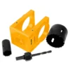 Kit frese a tazza con telaio di posizionamento per foratura porte legno TOLSEN 75863