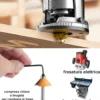 Kit 15 frese per legno gambo mm.8 TOLSEN 75681 per fresatrice verticale