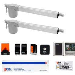 Kit motore per cancelli battente 2 ante max 3 mt. VDS EGO 230V