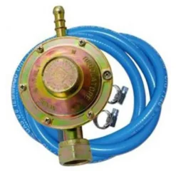 Kit per stufa a gas gpl composto da tubo regolatore e fascette