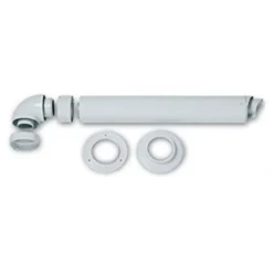 Kit scarico fumi coassiale mm.100/60 per scaldacqua a gas a camera stagna CHAFFOTEAUX mod. AVENIR PLUS LNX SFT