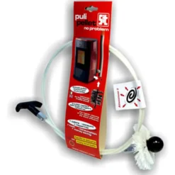Kit scovolo flessibile mm.80 per tubi di stufe a pellet cm.200