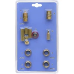 Kit universale sostituzione vitone per rubinetti 3/8-1/2"/18-19-20-21