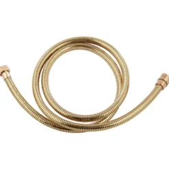 Laccio doccia flessibile dorato con attacco conico 1/2" cm.150 REMER