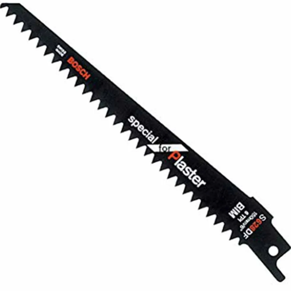 Lama in acciaio inox per sega a gattuccio taglio cartongesso e pvc BOSCH S922AF
