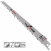 Lama in acciaio inox per sega a gattuccio taglio legno pvc vetroresina BOSCH S644D