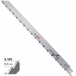 Lama in acciaio inox per sega a gattuccio taglio materiali congelati BOSCH S1211K