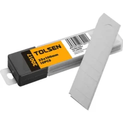 Lame di ricambio a spezzare per cutter mm.25 x 140 TOLSEN 30017 cf.10 pz.
