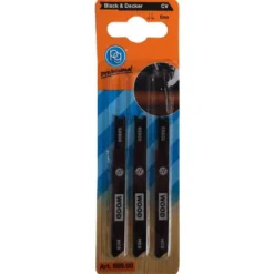 Lame per seghetto alternativo attacco B+D denti fini taglio legno POGGI 689.00 cf.3 pz.