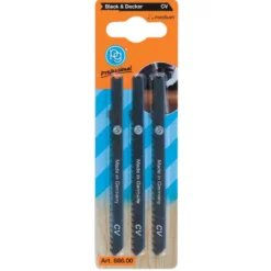Lame per seghetto alternativo attacco B+D denti medi taglio legno POGGI 688.00 cf.3 pz.