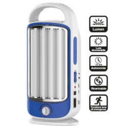 Lampada a led portatile ricaricabile con funzione d' emergenza CFG ANDROMEDA 4