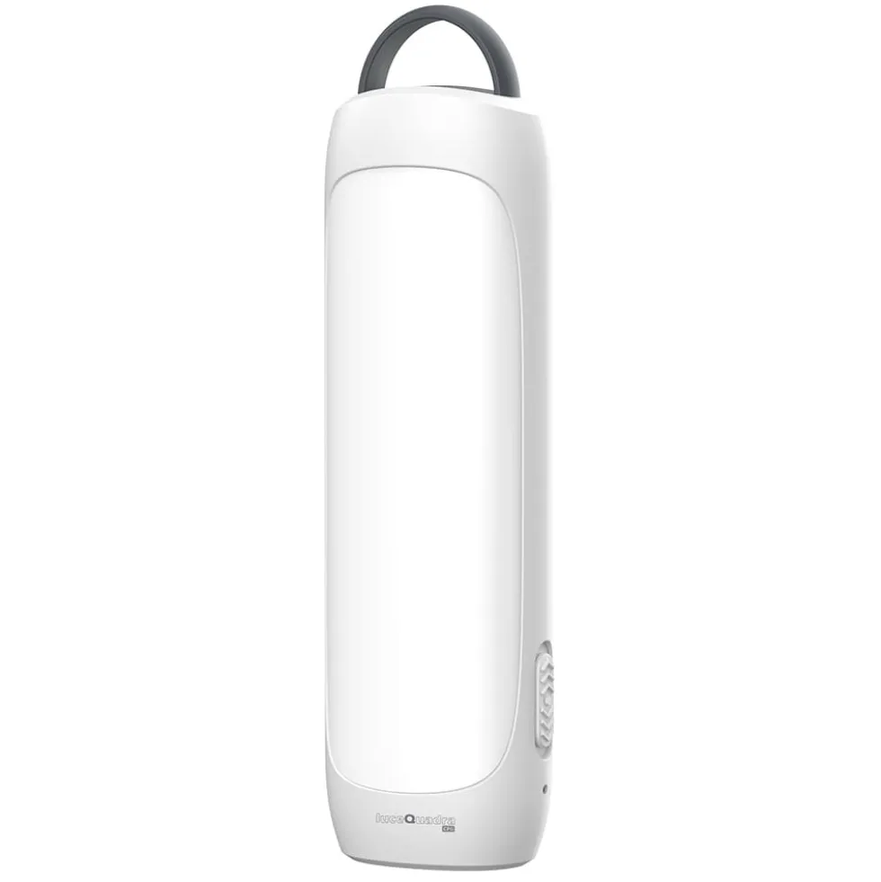 Lampada led ricaricabile STONE portatile e appendibile 90/300 lumen con luce diffusa 180° CFG EL176