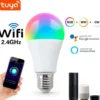 Lampadina LED intelligente SMART wifi E27 9W compatibile amazon alexa e google home OMEGA