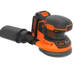 Levigatrice rotorbitale a batteria 18V 1,5Ah mm.125 BLACK+DECKER BDCROS18