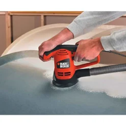 Levigatrice rotorbitale BLACK+DECKER KA191EK 480W mm.125 con valigetta