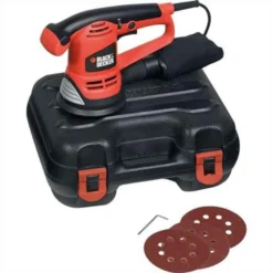 Levigatrice rotorbitale BLACK+DECKER KA191EK 480W mm.125 con valigetta