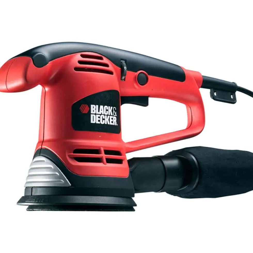 Levigatrice rotorbitale BLACK+DECKER KA191EK 480W mm.125 con valigetta
