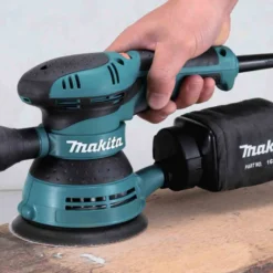 Levigatrice rotorbitale MAKITA BO5041K 300w mm.125 con variatore di velocità