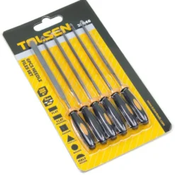 Lime mignon ad ago mm.3 x 100 serie 6 pezzi TOLSEN 32046