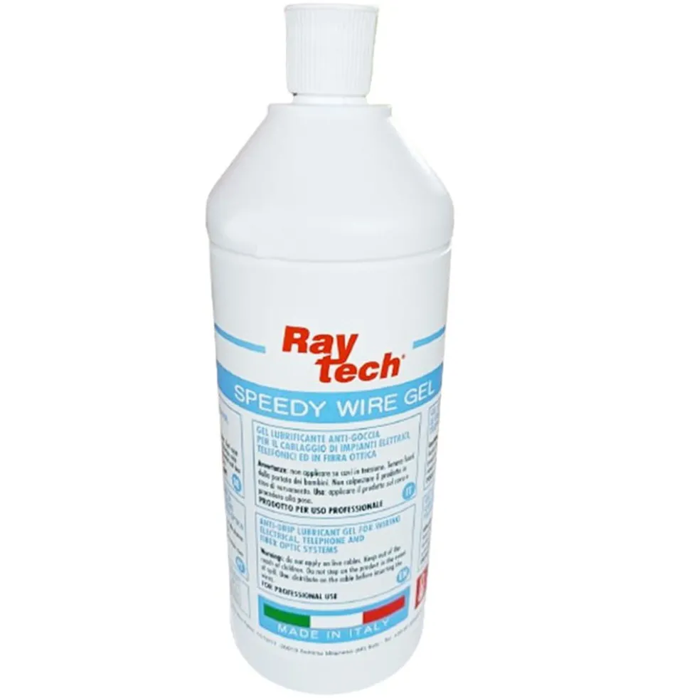 Lubrificante gel scivolante per cavi SPEEDY WIRE lt.1 RAYTECH