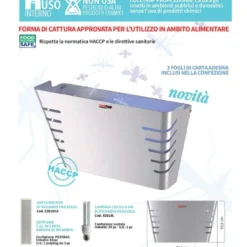 Macchina cattura insetti CFG LUCETRAP PROFESSIONAL in acciaio conforme HACCP ambito alimentare