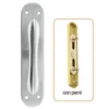 Maniglia cremonese mod. GOCCIA cromo satinato con perni