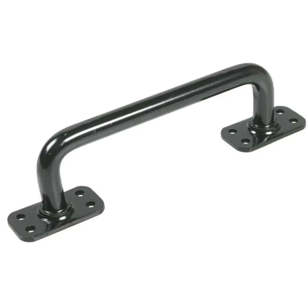 Maniglia fissa per portoni scorrevoli mm.180 nera