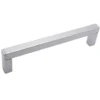 Maniglia in zama per mobili mod. tubolare mm.128 cromo perla ITALMETAL