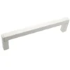 Maniglia in zama per mobili mod. tubolare mm.128 bianco opaco ITALMETAL