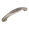 Maniglia per mobili antichizzata mm.96 argento antico ITALMETAL