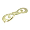 Maniglia per mobili stile classico/moderno con intreccio mm.96 oro lucido ITALMETAL