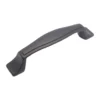 Maniglia per mobili stile industrial mm.96 nero opaco ITALMETAL