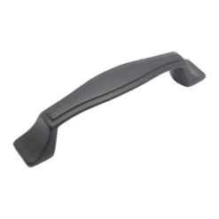 Maniglia per mobili stile industrial mm.96 nero opaco ITALMETAL