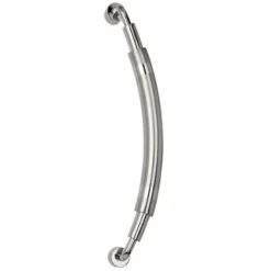 Maniglione per porte MEXICO cm.33 in acciaio inox AISI 304 lucido e satinato