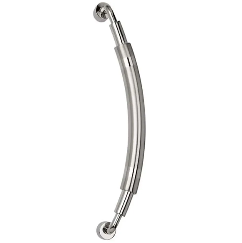 Maniglione per porte MEXICO cm.33 in acciaio inox AISI 304 lucido e satinato