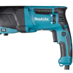 Martello tassellatore SDS-Plus MAKITA HR2630TX12 800W 2,4 joule 3 funzioni + kit 17 accessori