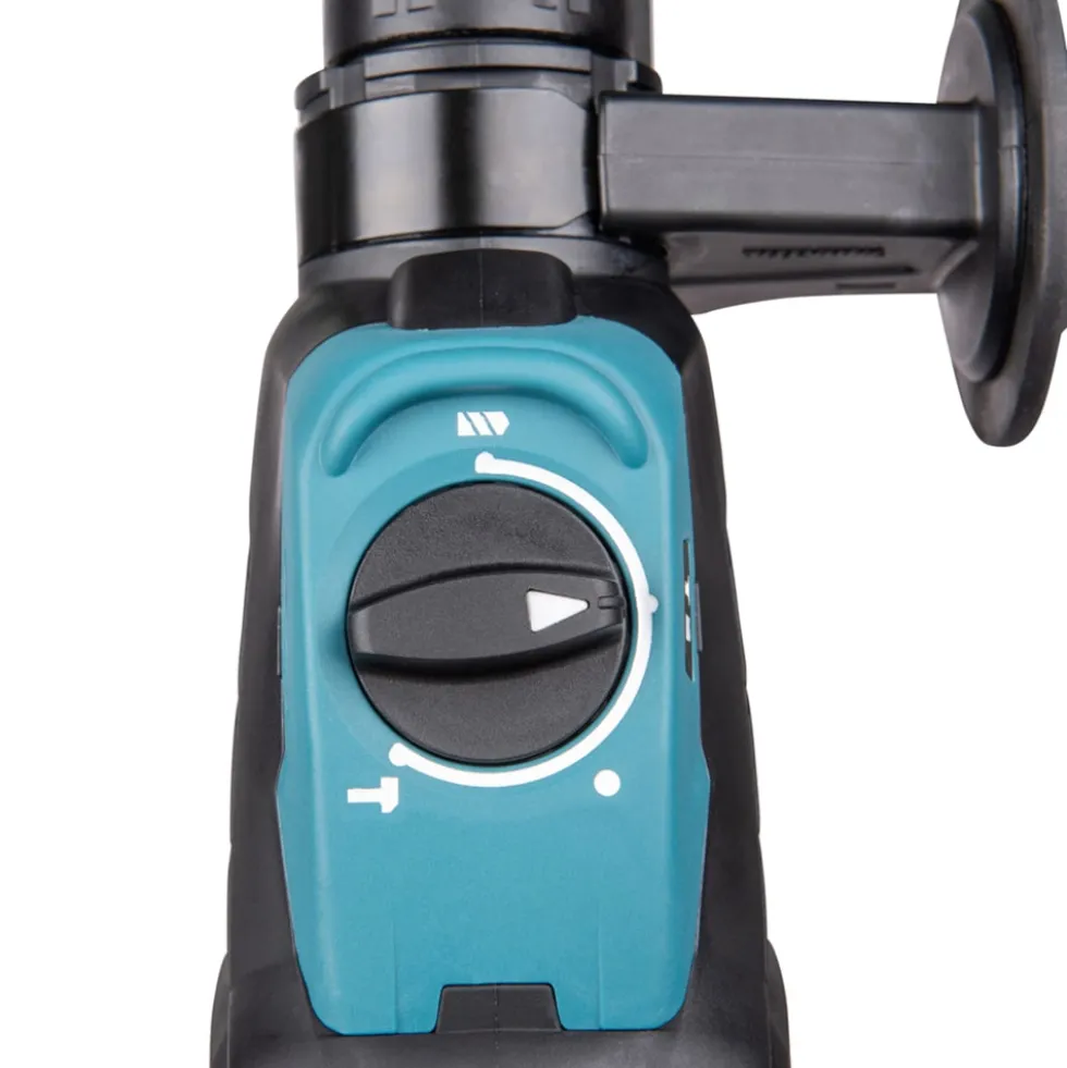 Martello tassellatore SDS-Plus MAKITA HR2630TX12 800W 2,4 joule 3 funzioni + kit 17 accessori