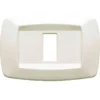 MASTER MD281 Placca coprinterruttori modì AVORIO 1 posto compatibile BTICINO MAGIC