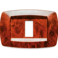 MASTER MD431 Placca coprinterruttori modì RADICA 1 posto compatibile BTICINO MAGIC