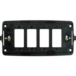 MASTER 00367 Supporto 4 posti c/viti compatibile BTICINO MAGIC