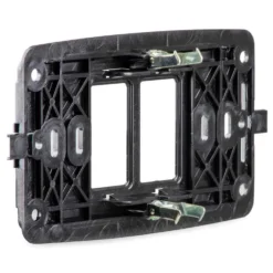 MASTER 00365 Supporto 2 posti per scatola tonda compatibile BTICINO MAGIC