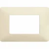 MATIX AM4803BAV Placca 3 moduli avorio