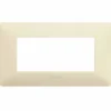 MATIX AM4804BAV Placca 4 moduli avorio