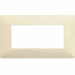 MATIX AM4804BAV Placca 4 moduli avorio